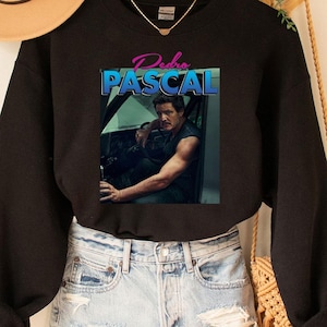 Pedro Pascal Sweatshirt, Pedro Pascal Shirt, Pedro Pascal Sweatshirts 90s, Pedro Pascal Hoodies, Pedro Pascal Fan Gifts, 90s Vintage