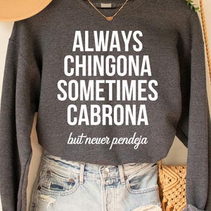 Latina-sweater, latina-shirts, Chula-shirt, Spaans shirt, latina feministisch shirt, Latina power, Latina-shirt, Spaanse shirts