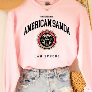 University of American Samoa Law School tshirt, American Samoa Logo T-shirt, Better Call Saul,American Samoa shirt, Saul goodman