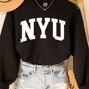 NYU Sweatshirt, NYU University tshirt, New York University, NYU graduate, Vintage University/College, New York shirt