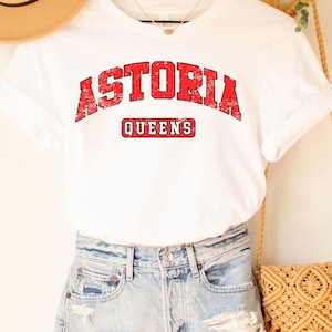 Astoria Tee, Astoria tshirt, Astoria Tee, Astoria Queens Shirt, Retro Queens Vintage NYC Tee, Astoria Tank Top, Astoria
