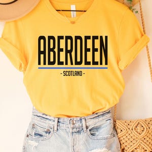 Aberdeen Tee, Aberdeen Scotland, Aberdeen Shirt,Scotland Shirt, Scotland is Calling Shirt, Scottish Shirt