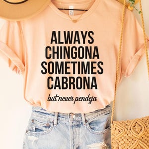 Latina-T-shirt, Latina-shirts, Chula-shirt, Spaans shirt, Latina feministisch shirt, Latina power, Latina-shirt, Spaanse shirts