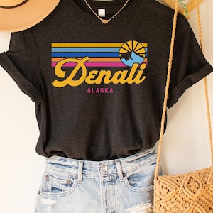 Denali Alaska Tee, Denali Alaska Sweatshirt,National Park Shirt, Denali Park Shirt, Denali National Park, Denali Hiking Shirt