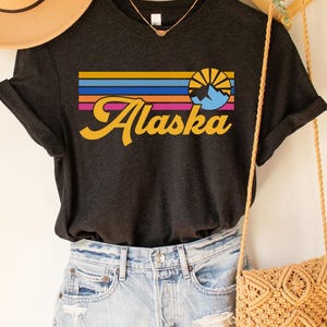 Alaska Tee, Alaska Shirt, Gift From Alaska ,Alaska T-shirt, Alaska Gifts, Alaska Souvenir, Alaska State Shirt, Alaska lover