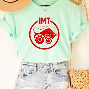 IMT Tee, IMT Beograd, Jugoslawien, Yugo Farmers Shirt, serbischer Traktor, Retro Shirt, Jugoslawien Shirt, Jugoslawien