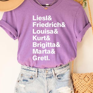 Sound of music Tee, The Sound of Music Shirt, Theatre Shirt, Theatre Gift, Broadway Shirt, Gift for Sound of Music Fans