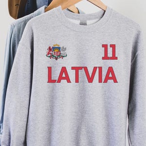 Latvia Sweatshirt, Latvia Jersey, Latvia tshirt, Latvia gifts, Latvia shirt, Latvia t shirt, Latvia tshirt, Latvia gifts