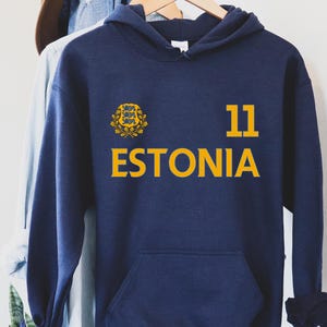 Estonia Hoodie, Estonia Shirt, Estonia tshirt, Estonia Gift, Estonia vacation, Estonia souvenir, Estonia friend gift, Estonia