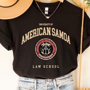 University of American Samoa Law School tshirt, American Samoa Logo T-shirt, Better Call Saul,American Samoa shirt, Saul goodman