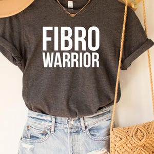 Fibro Warrior Tee, Fibro Warrior Unisex T-Shirt, Fibromyalgia Warrior, Chronic Pain, Chronic Illness, Fibro Awareness, Spoonie Tee