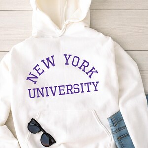 NYU Hoodie, NYU University tshirt, New York University, NYU graduate, Vintage University/College, New York shirt