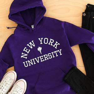 NYU hoodie, NYU University tshirt, New York University, NYU graduate, Vintage University/College, New York shirt