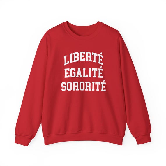 Buy Liberte Sweatshirt, Egalite, Femme, Equality, Freedom, French