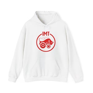 IMT Hoodie, IMT Beograd, Jugoslawien, Jugoslawische Bauernhemd, serbischer Traktor, Retro-Hemd, Jugoslawien-Hemd, Jugoslawien-Kleidung