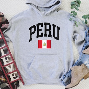 Peru Hoodie, Peru shirt, Peru gift, Peru football, Peruana shirt, Peru tshirt, Peruvian, Peruano, Peruana, Lima, South America