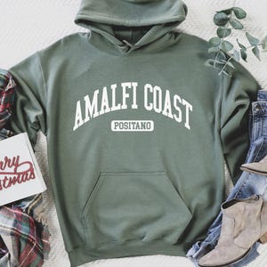 Amalfi Coast hoodie, Amalfi Coast,Amalfi Shirt, Positano, Italy shirt, Capri travel, Amalfi Coast Shirt, Italy Vacation Shirt, Italia