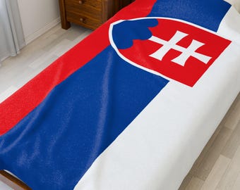 Slovensko Samt Decke, Slowakei Flagge Decke, Slowakei Jersey, Flagge der Slowakei, Slowakei Trikot Flagge Decke