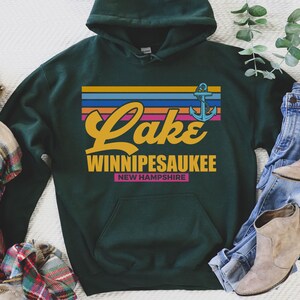 Lake Winnipesaukee hoodie, Lake Winnipesaukee Shirt, Winnipesaukee Lake, New Hampshire, Winnipesaukee River