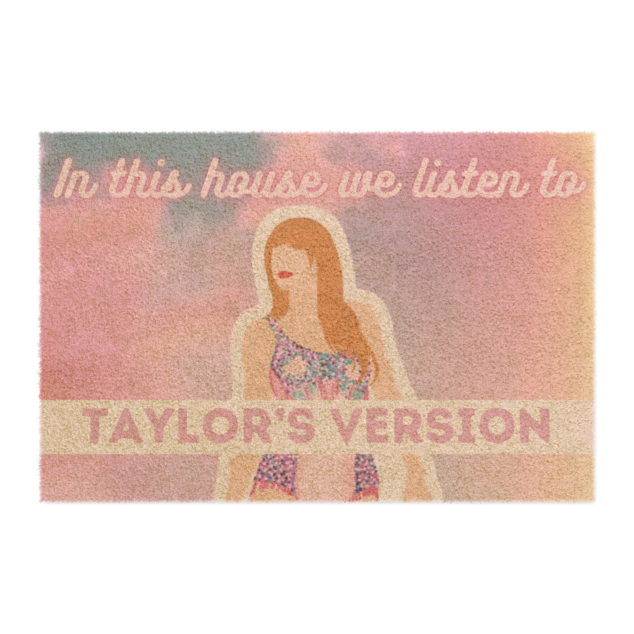 Taylor Swift Doormat, Housewarming Gift, Swifty Fan Decor, Taylor Swift