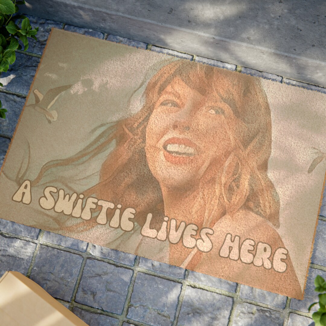 Taylor Swift Doormat, Housewarming Gift, Swifty Fan Decor, Taylor Swift