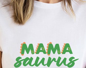 Mamasaurus Daddysaurus Shirt : Family  Matching Tshirt