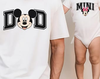 Familymatching Shirt : Disney Mom, Dad or Mini T-shirt