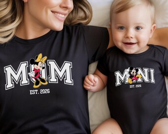 Mom Matching Shirt : Disney Mom and Mini T-shirt