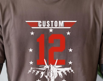 Custom Airforce Dad Shirt  : Personalized Comfort Colors® T-Shirt