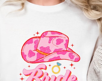 Bachelorette Shirt :  Cow Bride Tshirt, Comfort Colors® Tees