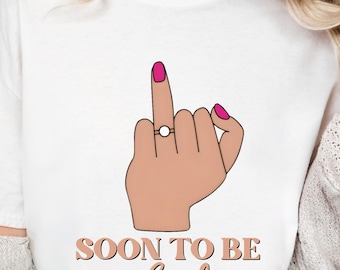 Bachelorette Shirt :  Soon To Be Mrs. Tshirt, Comfort Colors® Tees