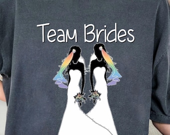 Bachelorette Shirt :  Team Brides Tshirt, Comfort Colors® Tees