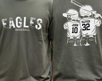 Custom Comfort Colors® Baseball Shirt : Baseball Player Parent Tee