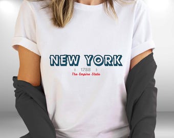 New York 1788 T-Shirt: Retro NYC Pride Tee