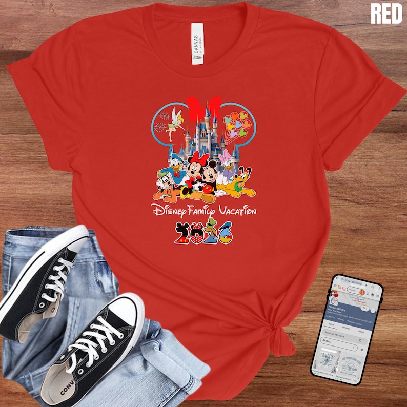 Disney Family Vacation Shirt 2026 : Disneyworld Family Tee image 3