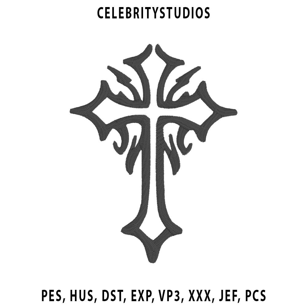 Tribal cross tattoo - Etsy 日本, image size:1000x1000