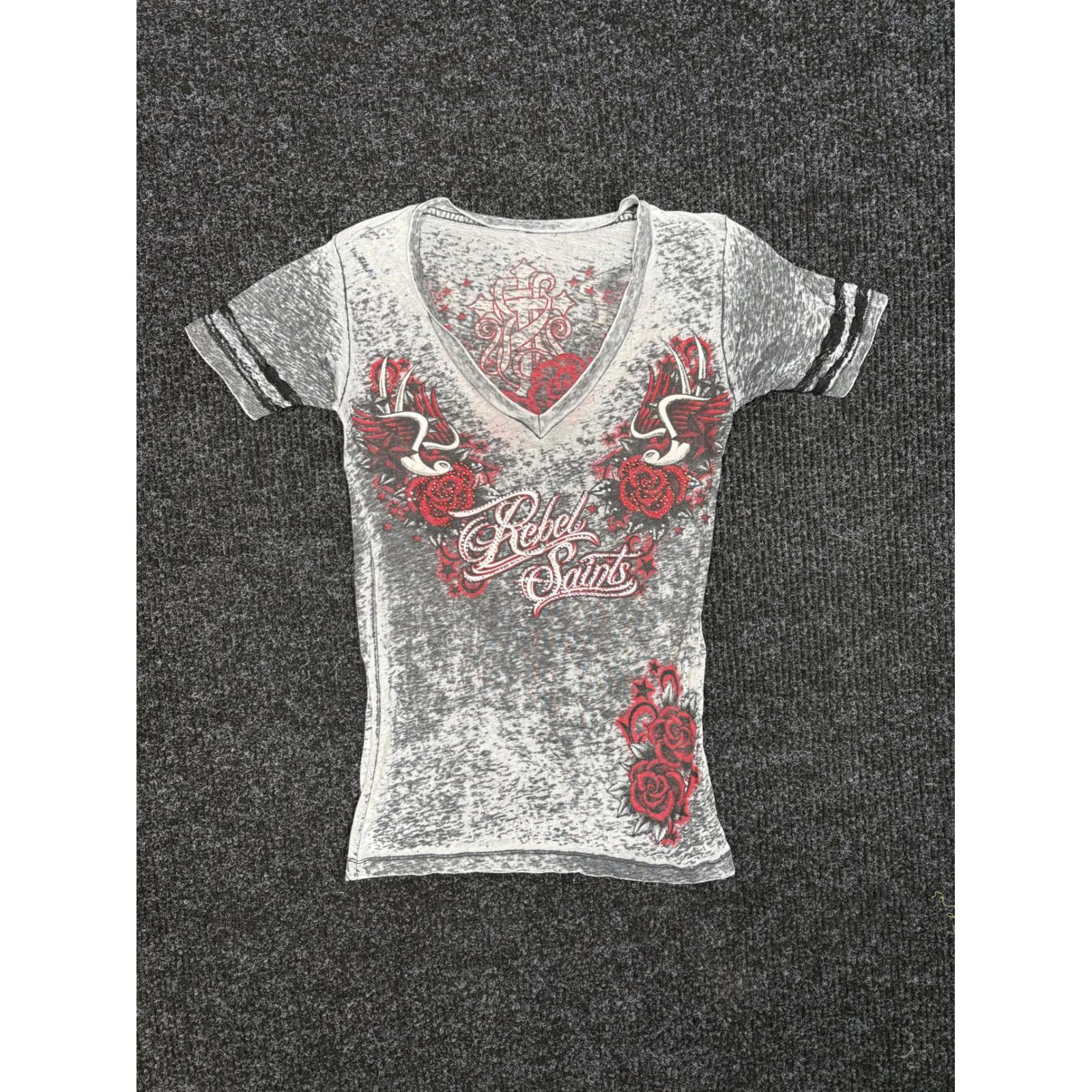 archive y2k T-shirt Ｖ系 2000s Vneck Shirt - Etsy