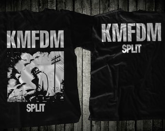 Vintage Late 1990's KMFDM Split T-shirt, Slim Medium - Etsy