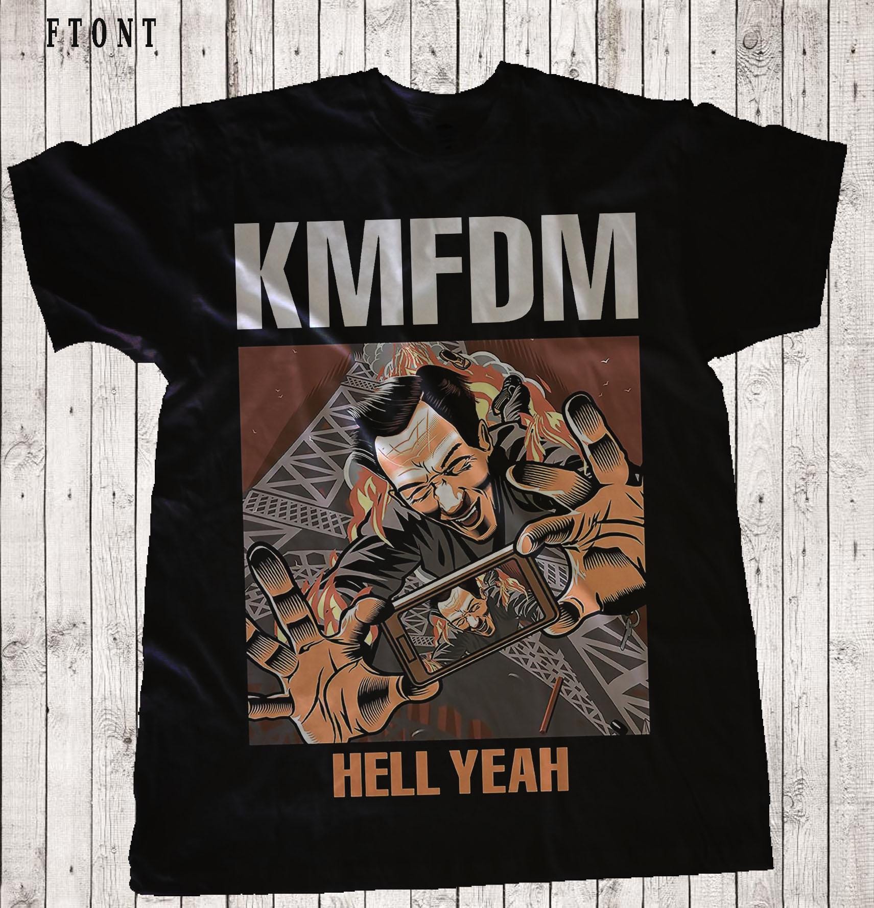 KMFDM - Hell Yeah -t-shirt, Vintage Graphic Tee, Unisex Band Shirt