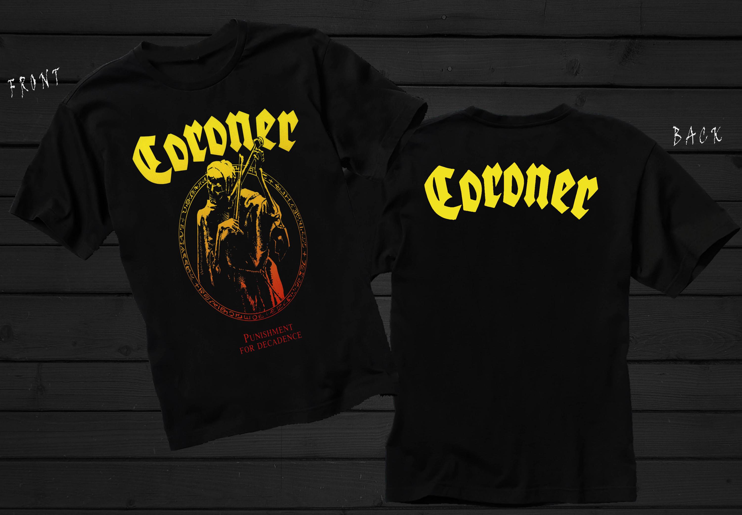 Coroner ヴィンテージ バンドTシャツ コロナー　ビンテージ　L Coroner ヴィンテージ バンドTシャツ コロナー ビンテージ L