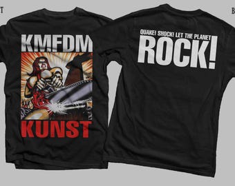 D D P Svcs.,new Dtg/dtf Printed T-shirt - KMFDM - Xtort - Son of A
