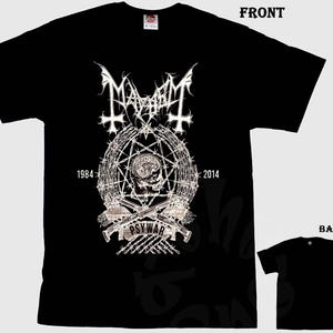 MAYHEM - PSYWAR -T-Shirt, Vintage Graphic Tee, Unisex Band Shirt, Music Lover Gift, Retro Band Tee