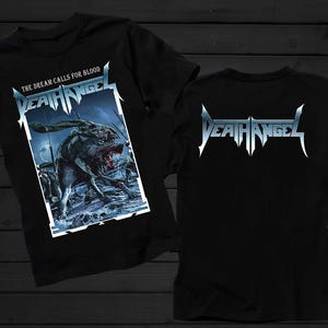 D2D Delivery - New D T G printed T-shirt -DEATH ANGEL- The Dream Calls for Blood -  size- S,M,L,XL,2-3-4-5-6-7XL