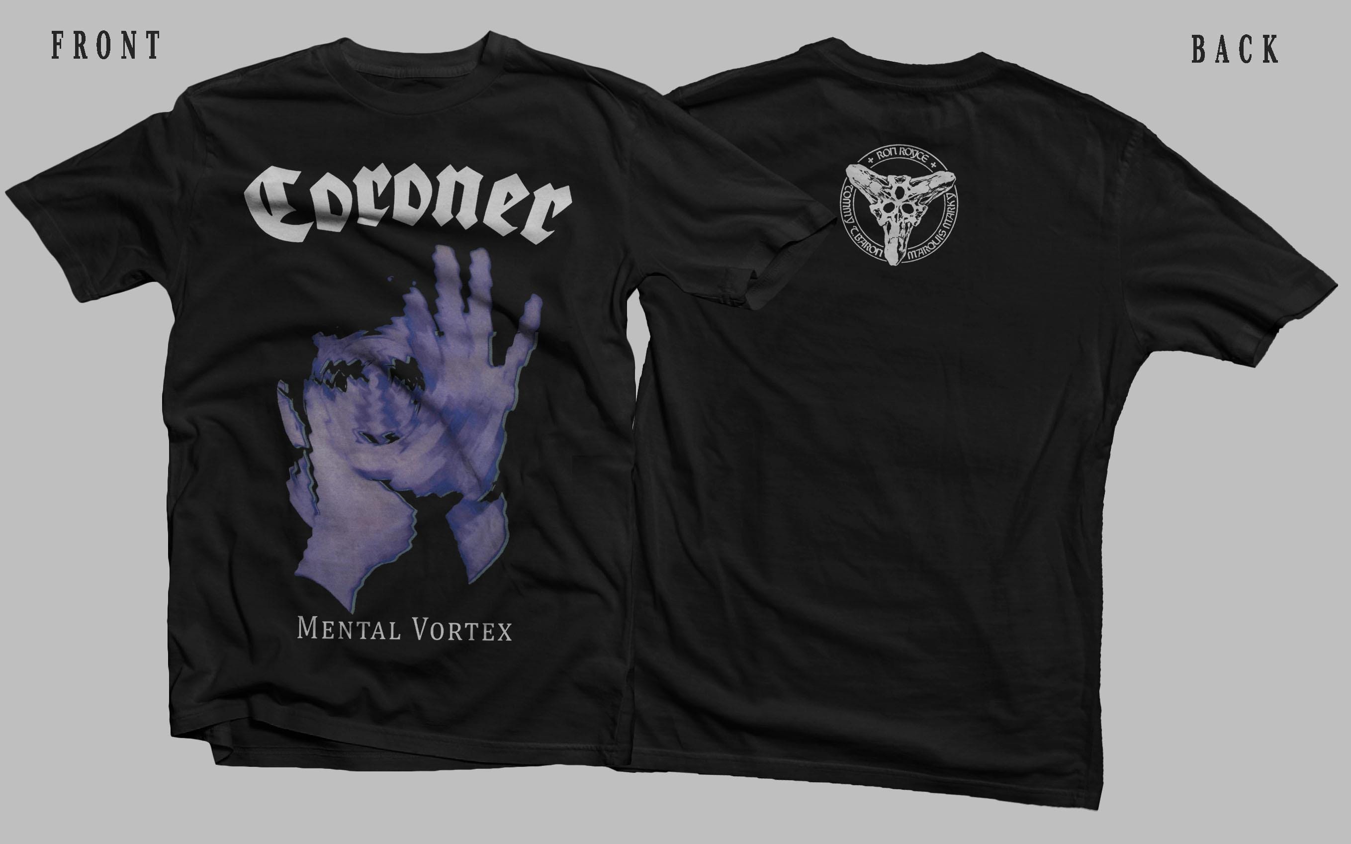 Coroner ヴィンテージ バンドTシャツ コロナー　ビンテージ　L Coroner band shirt - Etsy 日本