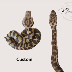 Python custom snake statue for outdoors or indoors image 2