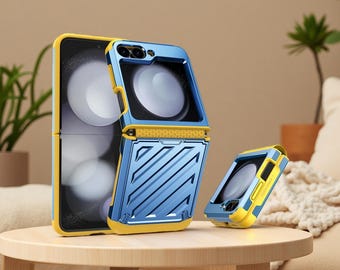 Armor Plating Shockproof Phone Case for Galaxy Z Flip 3/4/5/6