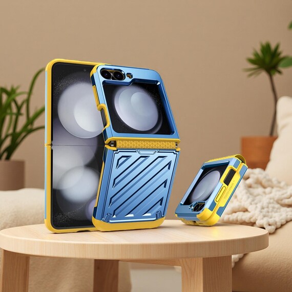Armor Plating Shockproof Phone Case for Galaxy Z Flip 3/4/5/6