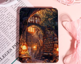 Magic library All new kindle case,Kindle Paperwhite 2024 Cover,Personalization Kindle Paperwhite,kindle 10/11/12,E-Reader Cover,Gift For Her
