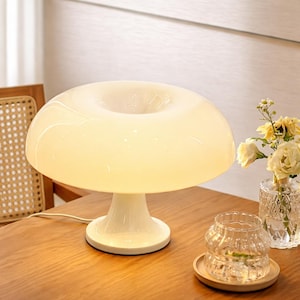 Lampe De Table Céramique Vintage – Style Bauhaus Brutaliste – Années 60/70