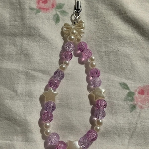 Handmade Beaded Phone Charm Strap